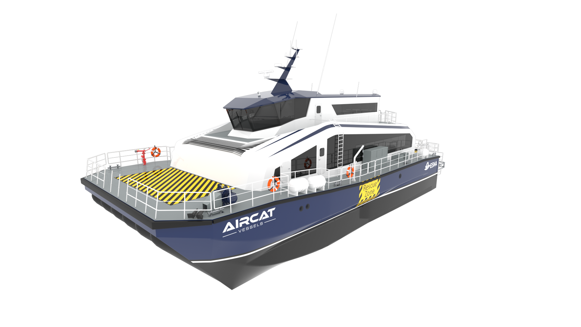 AIRCAT 28 front perspective view