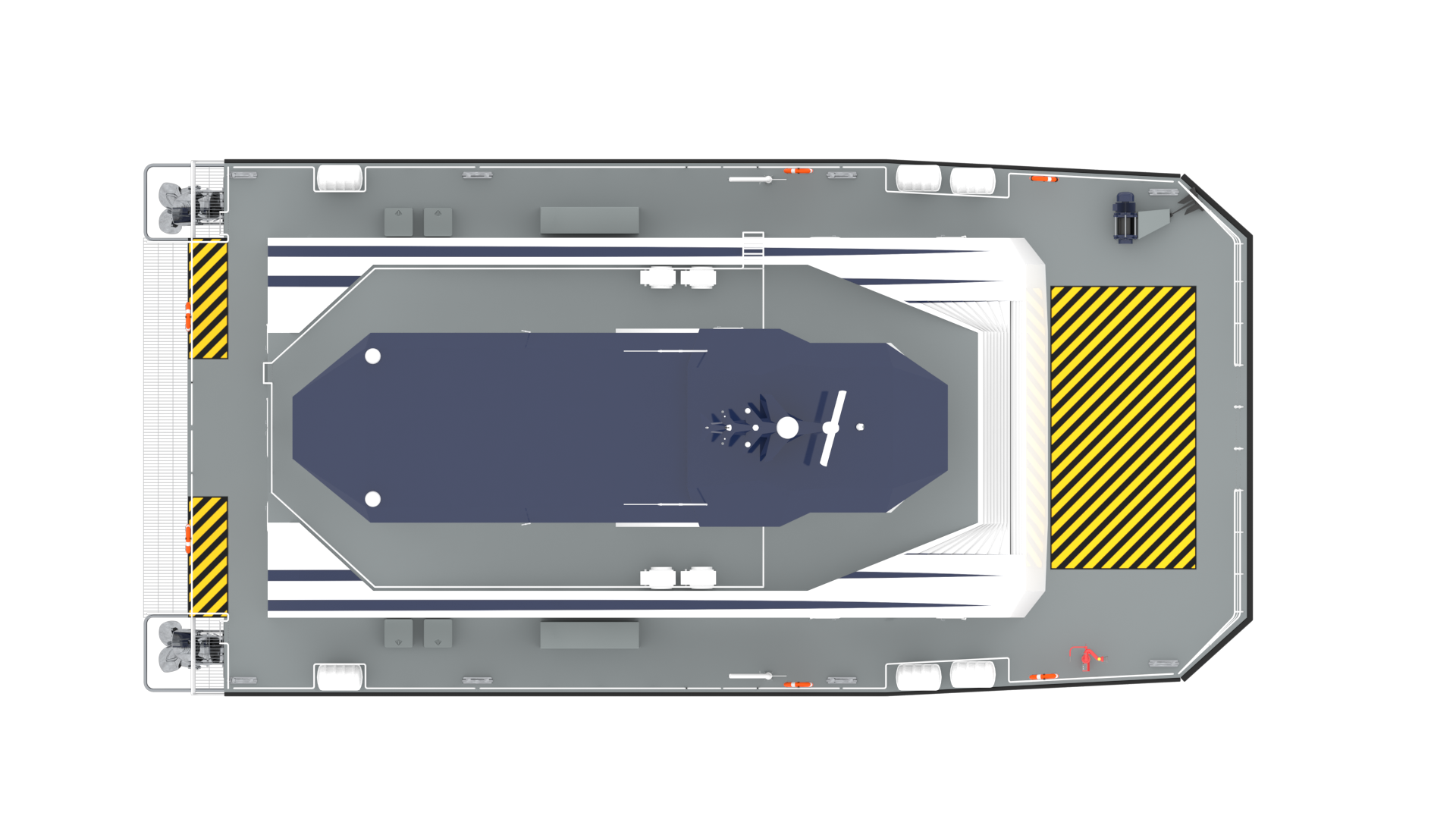 AIRCAT 28 plan view from above