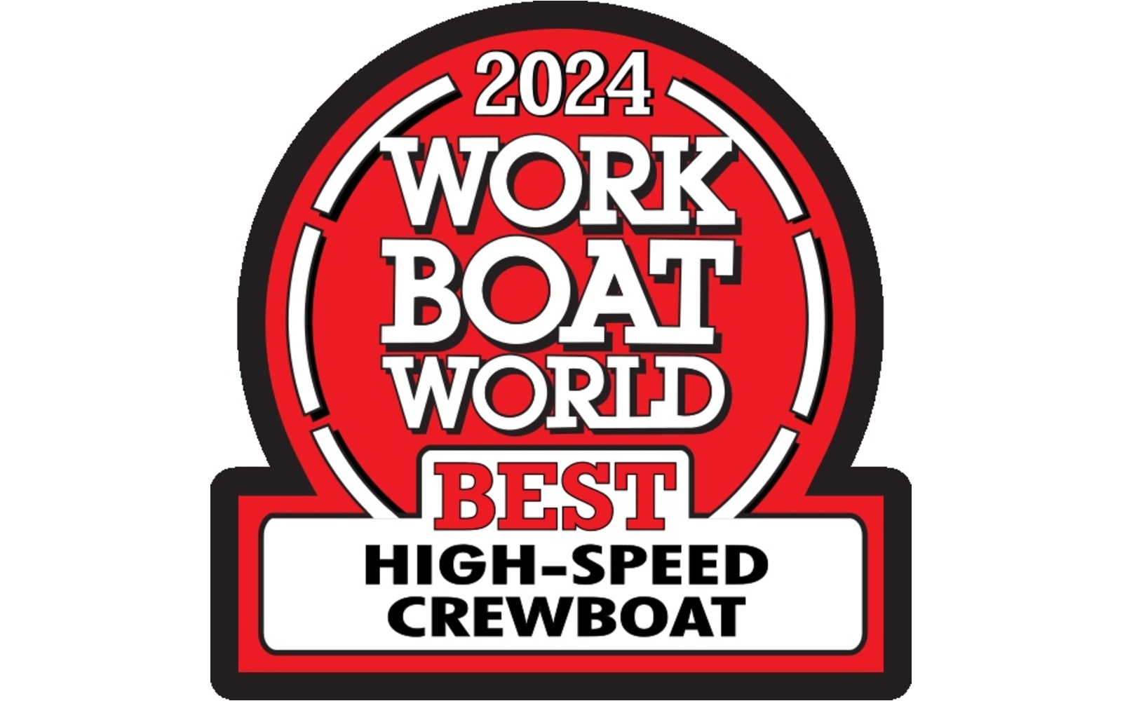 AIRCAT Vessels Receives the 2024 Best High-Speed Crewboat Award for the Energy Craft 3514-01